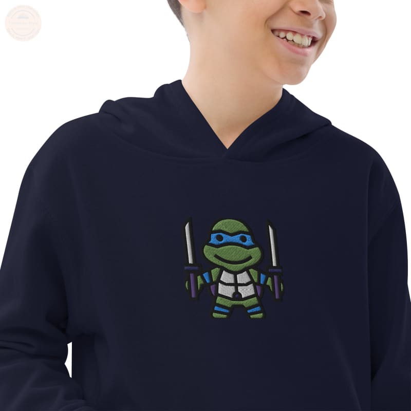 Abenteuertauglicher bestickter Fleece - Hoodie für Jungen - Tomorrow Style