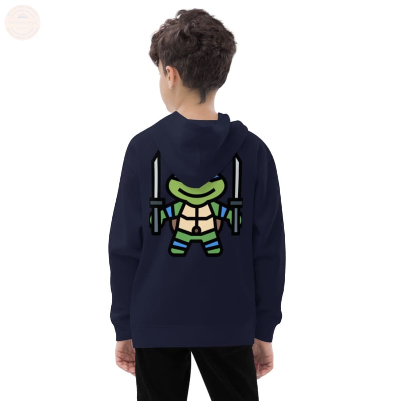 Abenteuertauglicher bestickter Fleece - Hoodie für Jungen - Tomorrow Style