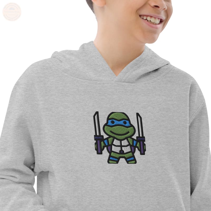 Abenteuertauglicher bestickter Fleece - Hoodie für Jungen - Tomorrow Style