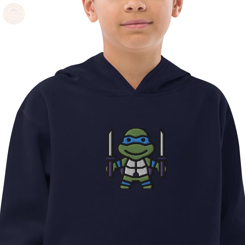 Abenteuertauglicher bestickter Fleece - Hoodie für Jungen - Tomorrow Style