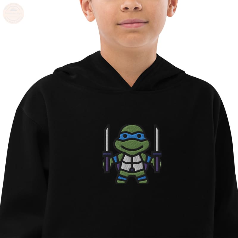 Abenteuertauglicher bestickter Fleece - Hoodie für Jungen - Tomorrow Style