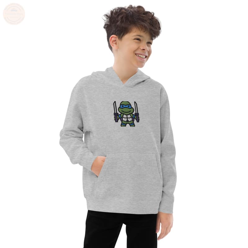 Abenteuertauglicher bestickter Fleece - Hoodie für Jungen - Tomorrow Style