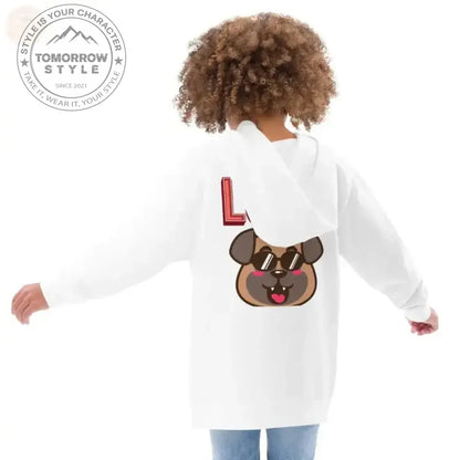 Abenteuertaugliches Fleece: Bestickter Premium - Vlies - Hoodie - Tomorrow Style