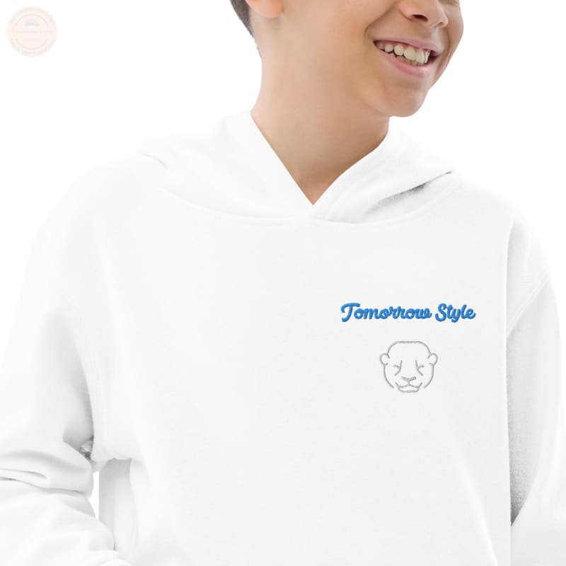 Adventure Ready bestickter Fleece - Hoodie für Jungen - Tomorrow Style