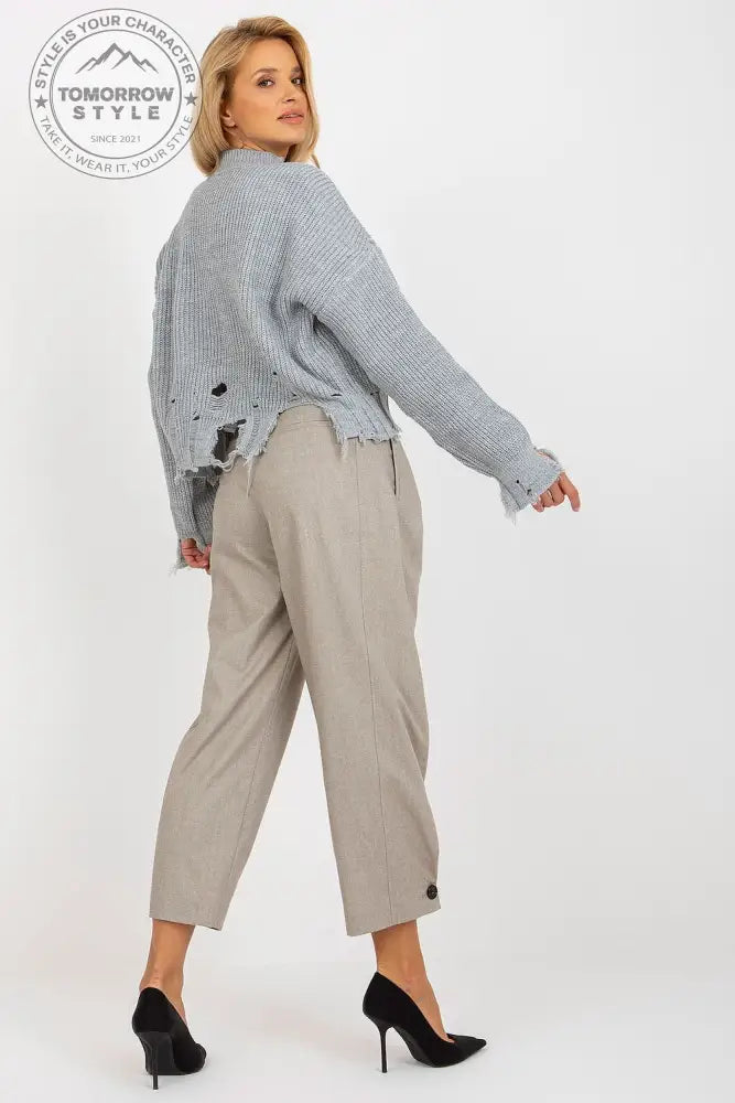 Alltags-Liebling: Lässiger Stehkragen-Pullover - Tomorrow Style