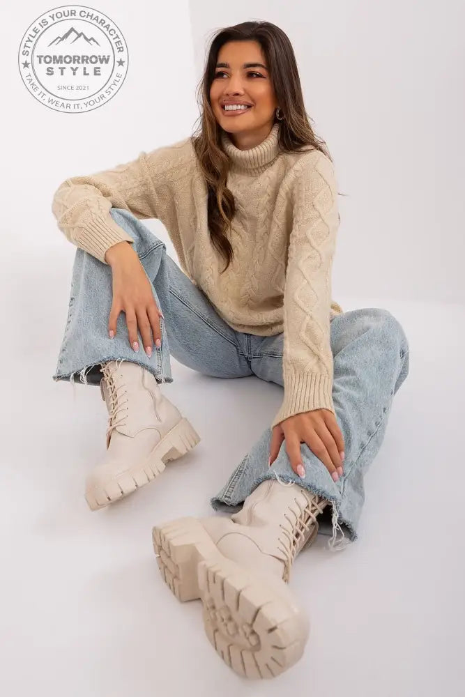 Classic Check: Eleganter Freizeitpullover