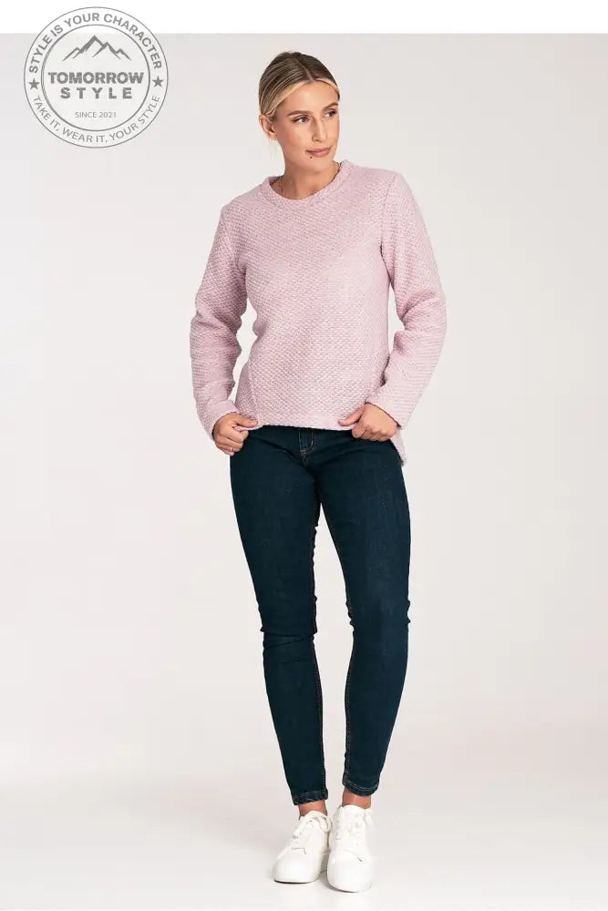 Modern Cut Round Neck Sweater
