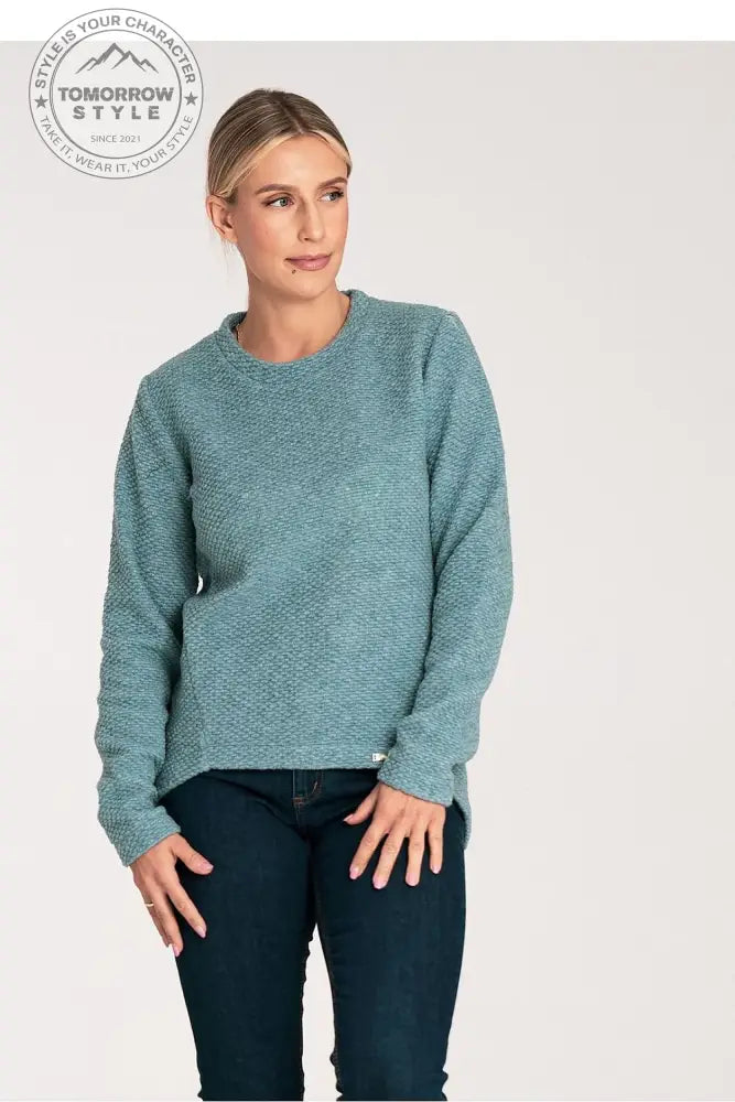 Modern Cut Round Neck Sweater