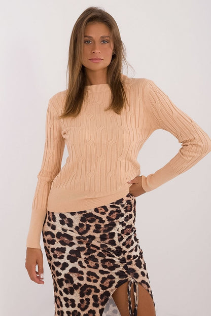 Vielseitiger Damen-Casual-Pullover mit Rundhalsausschnitt und langer Ärmeln