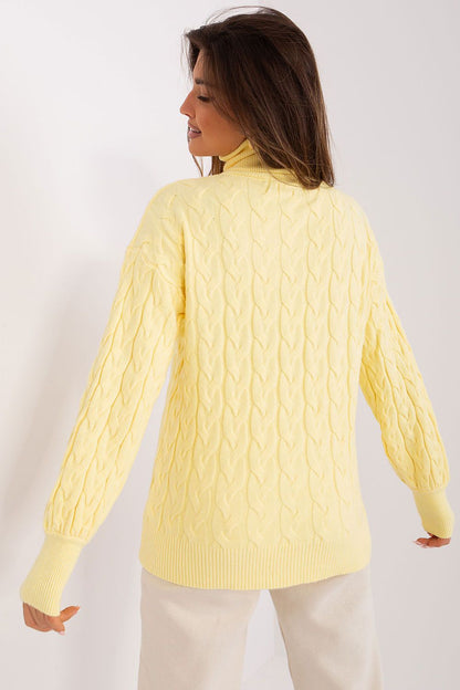 Bunt gemusterter Rollkragenpullover im Karomuster – Vielseitig und Charmant für Jeden Tag