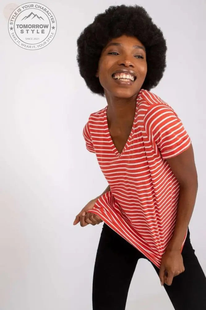 Modern Stripe Casual Tee