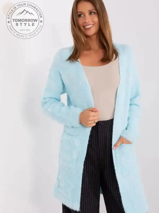 Fresher Strick-Cardigan: Blau in Style