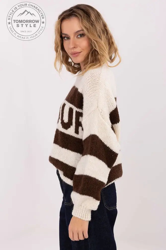 Ballonärmel Pullover - Amour - Tomorrow Style