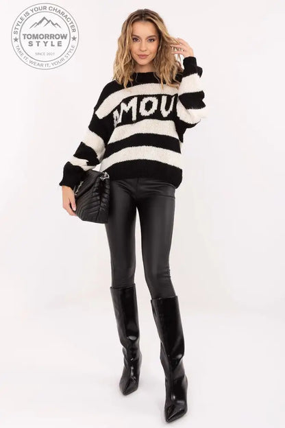 Ballonärmel Pullover - Amour - Tomorrow Style