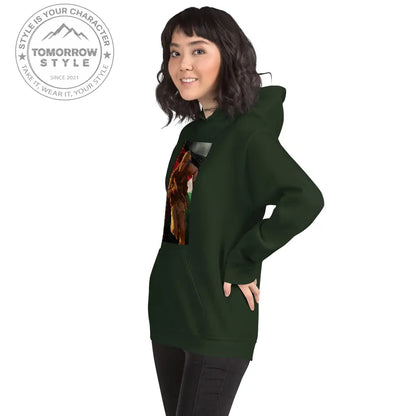 Bedruckter Damen Hoodie mit Motto „Gerechtigkeit für Palästina“ - Tomorrow Style