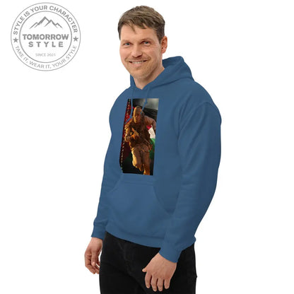 Bedruckter Herren Hoodie mit Motto „Gerechtigkeit für Palästina“ - Tomorrow Style