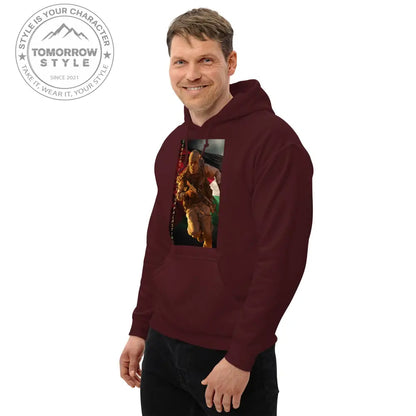 Bedruckter Herren Hoodie mit Motto „Gerechtigkeit für Palästina“ - Tomorrow Style