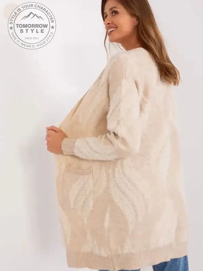 Beige Bliss Cardi: Das perfekte Mode - Basic für alltäglichen Komfort! - Tomorrow Style