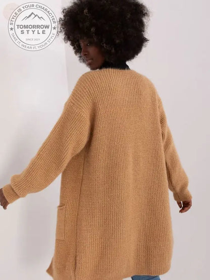 Bella Brown Strick - Cardigan: Komfort und Stil für jeden Tag! - Tomorrow Style