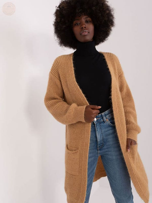 Bella Brown Strick - Cardigan: Komfort und Stil für jeden Tag! - Tomorrow Style