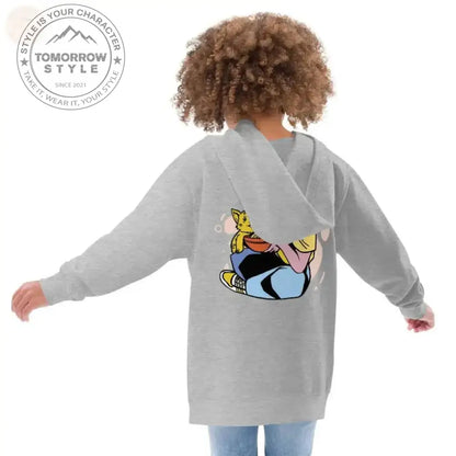 Bereit für Abenteuer: Premium - Fleece - Vlies - Hoodie für Mädchen - Tomorrow Style