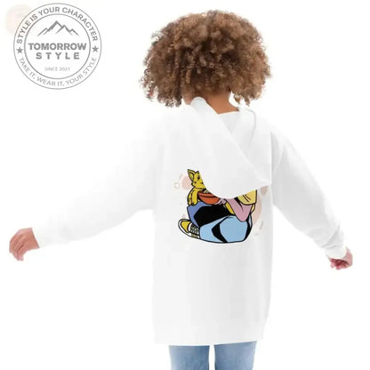 Bereit für Abenteuer: Premium - Fleece - Vlies - Hoodie für Mädchen - Tomorrow Style