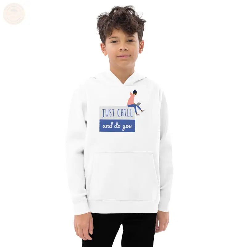 Bereit für Abenteuer: Jungen - Kapuzenpullover aus Premium - Fleece - Tomorrow Style