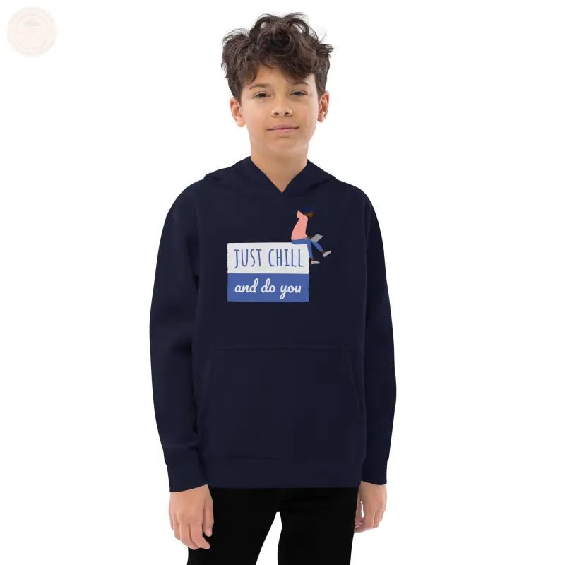 Bereit für Abenteuer: Jungen - Kapuzenpullover aus Premium - Fleece - Tomorrow Style