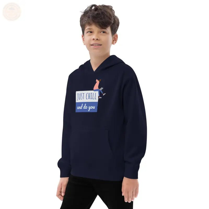 Bereit für Abenteuer: Jungen - Kapuzenpullover aus Premium - Fleece - Tomorrow Style