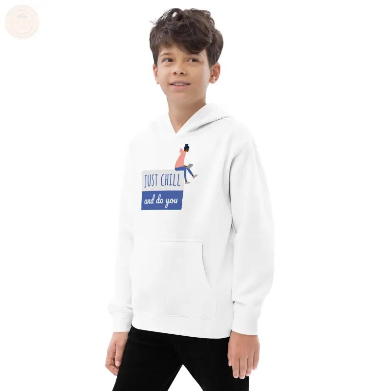 Bereit für Abenteuer: Jungen - Kapuzenpullover aus Premium - Fleece - Tomorrow Style