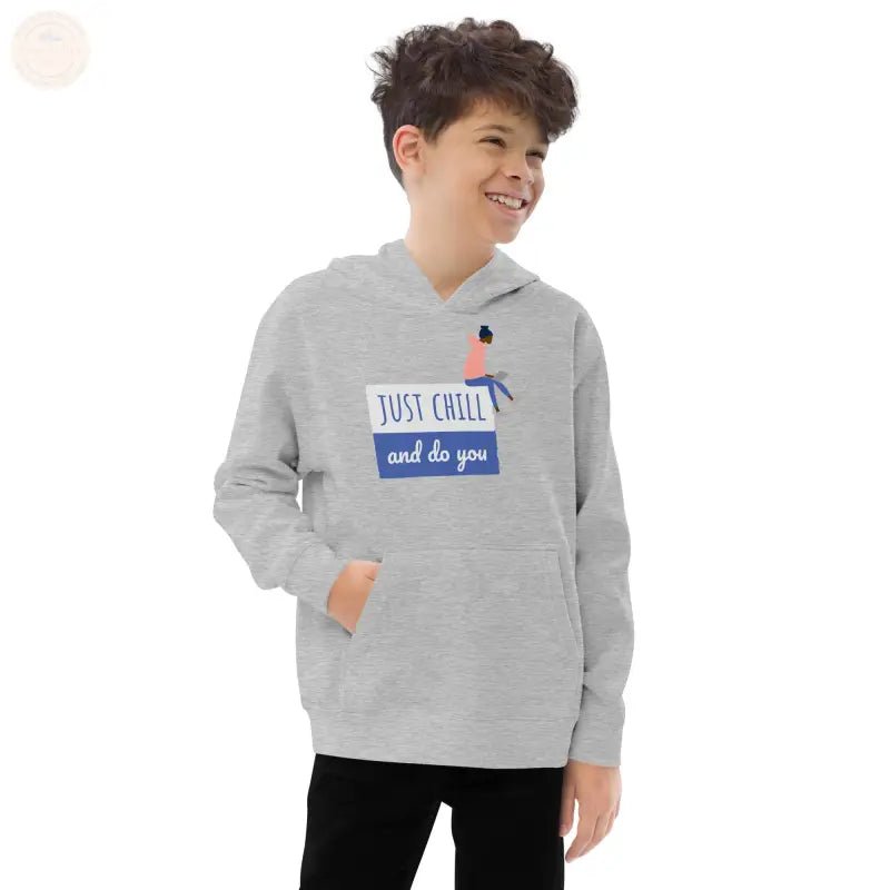 Bereit für Abenteuer: Jungen - Kapuzenpullover aus Premium - Fleece - Tomorrow Style