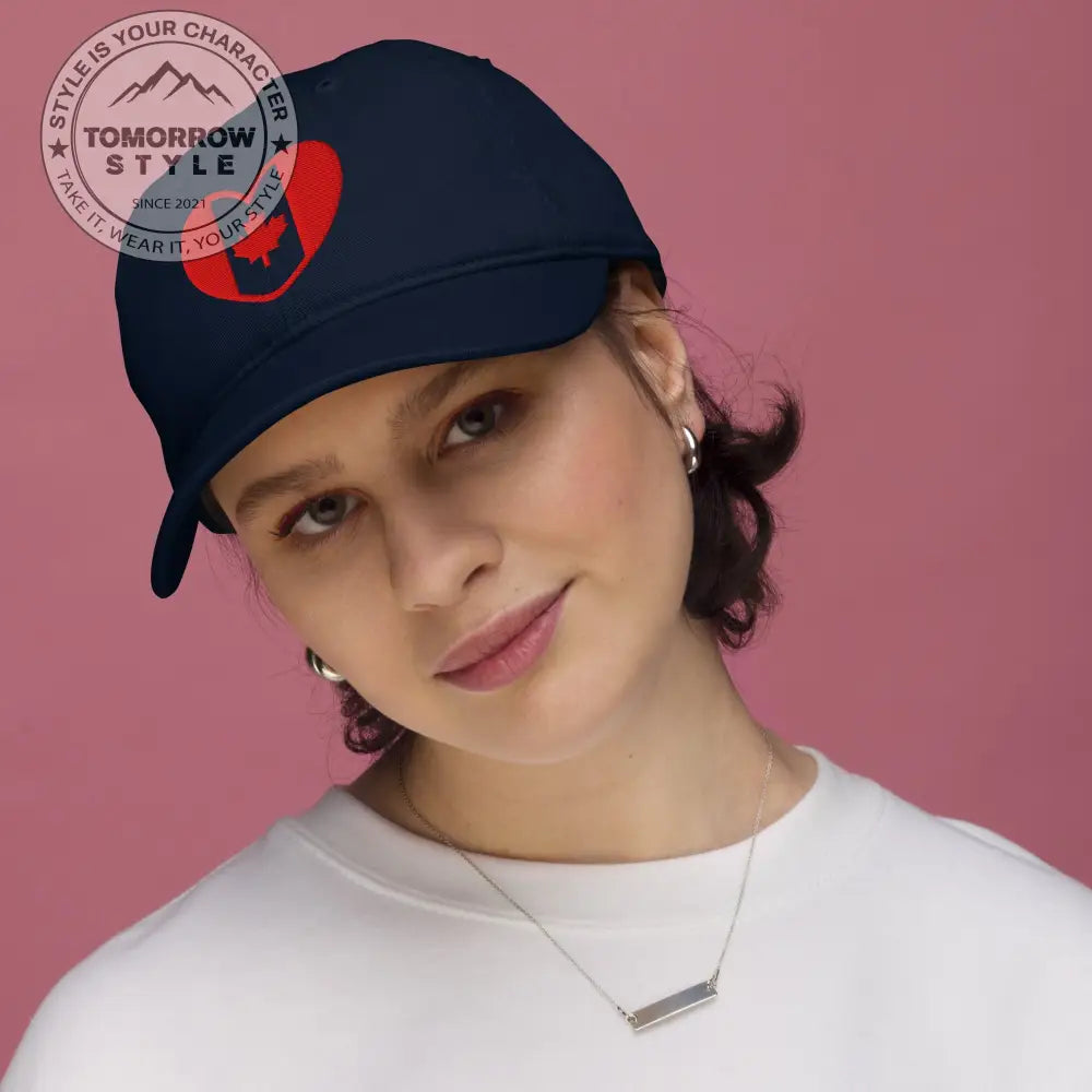 Bestickte Caps mit kanadischer Flagge - Tomorrow Style