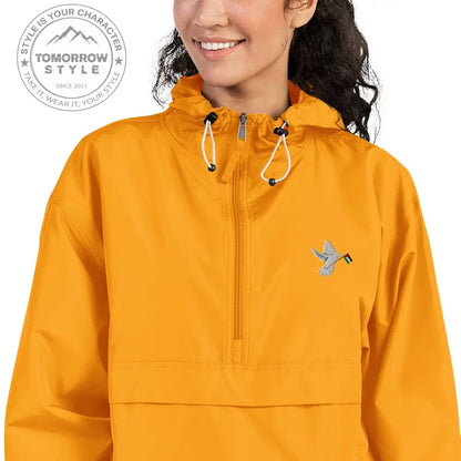 Bestickte Champion Packable Jacke für Damen und Herren - Tomorrow Style