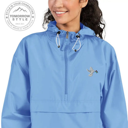 Bestickte Champion Packable Jacke für Damen und Herren - Tomorrow Style