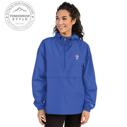 Bestickte Champion Packable Jacke für Damen und Herren - Tomorrow Style