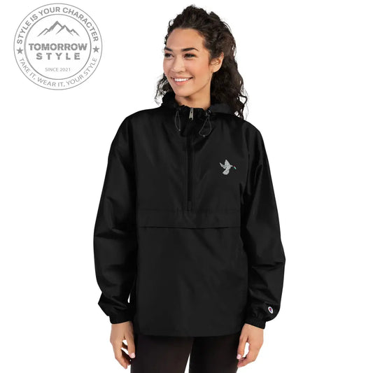 Bestickte Champion Packable Jacke für Damen und Herren - Tomorrow Style