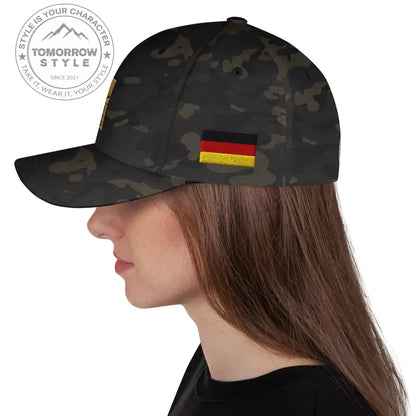 Bestickte Gefreiter - Dienstgrad - Cap mit Hoheitszeichen links und rechts - Tomorrow Style