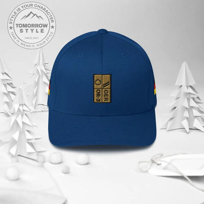 Bestickte Obergefreiter - Dienstgrad - Cap mit Hoheitszeichen links und rechts - Tomorrow Style