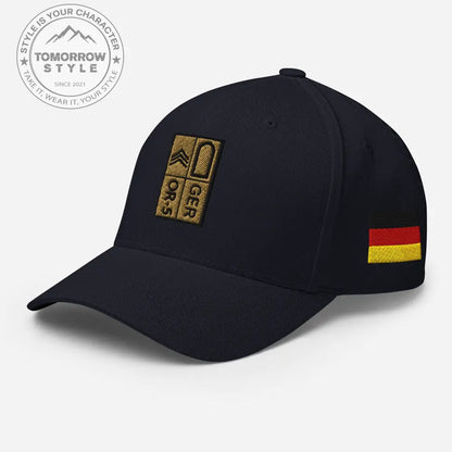 Bestickte Stabsunteroffizier - Dienstgrad - Cap - Tomorrow Style
