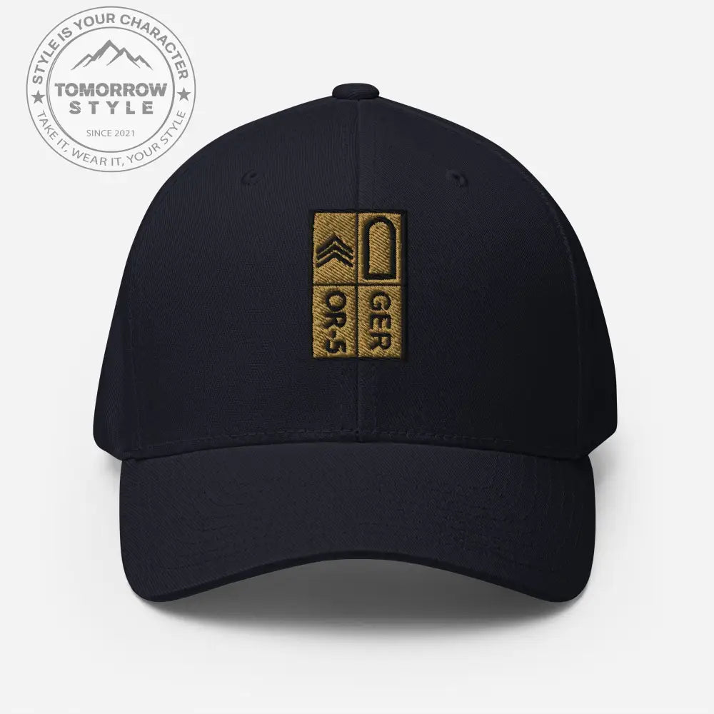 Bestickte Stabsunteroffizier - Dienstgrad - Cap - Tomorrow Style