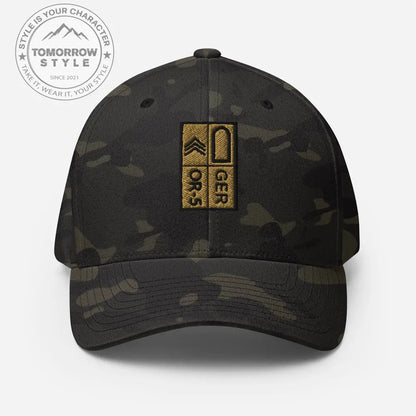 Bestickte Stabsunteroffizier - Dienstgrad - Cap - Tomorrow Style