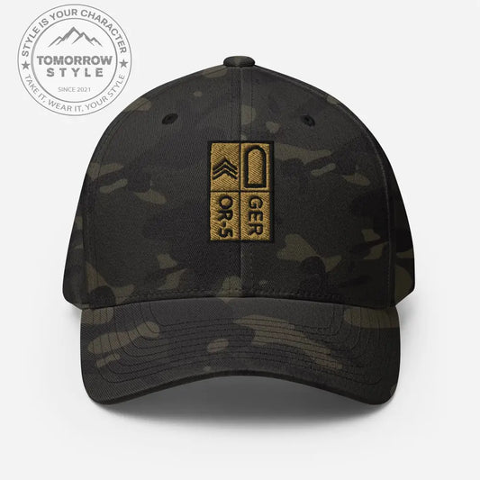 Bestickte Stabsunteroffizier - Dienstgrad - Cap - Tomorrow Style