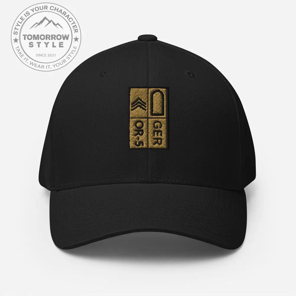 Bestickte Stabsunteroffizier - Dienstgrad - Cap - Tomorrow Style