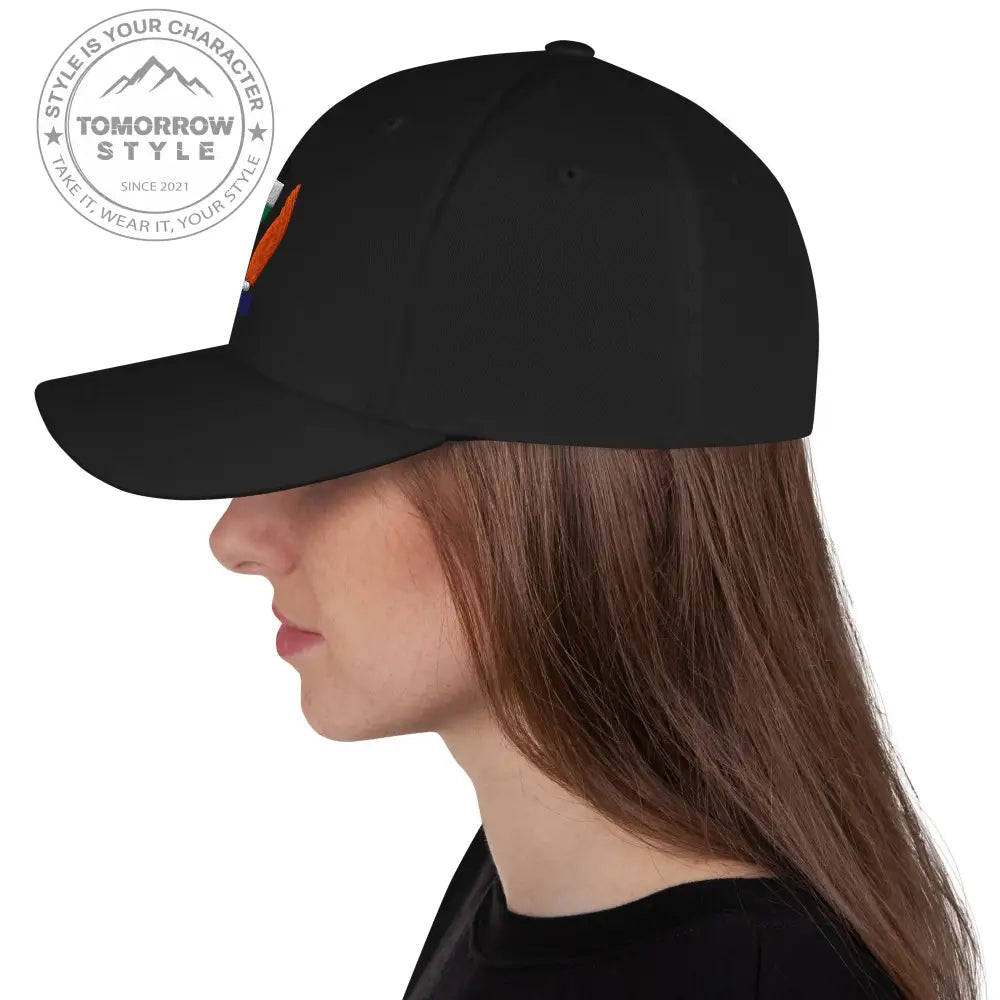 Bestickte Structured Twill Cap mit palästinensischer Flagge - Tomorrow Style