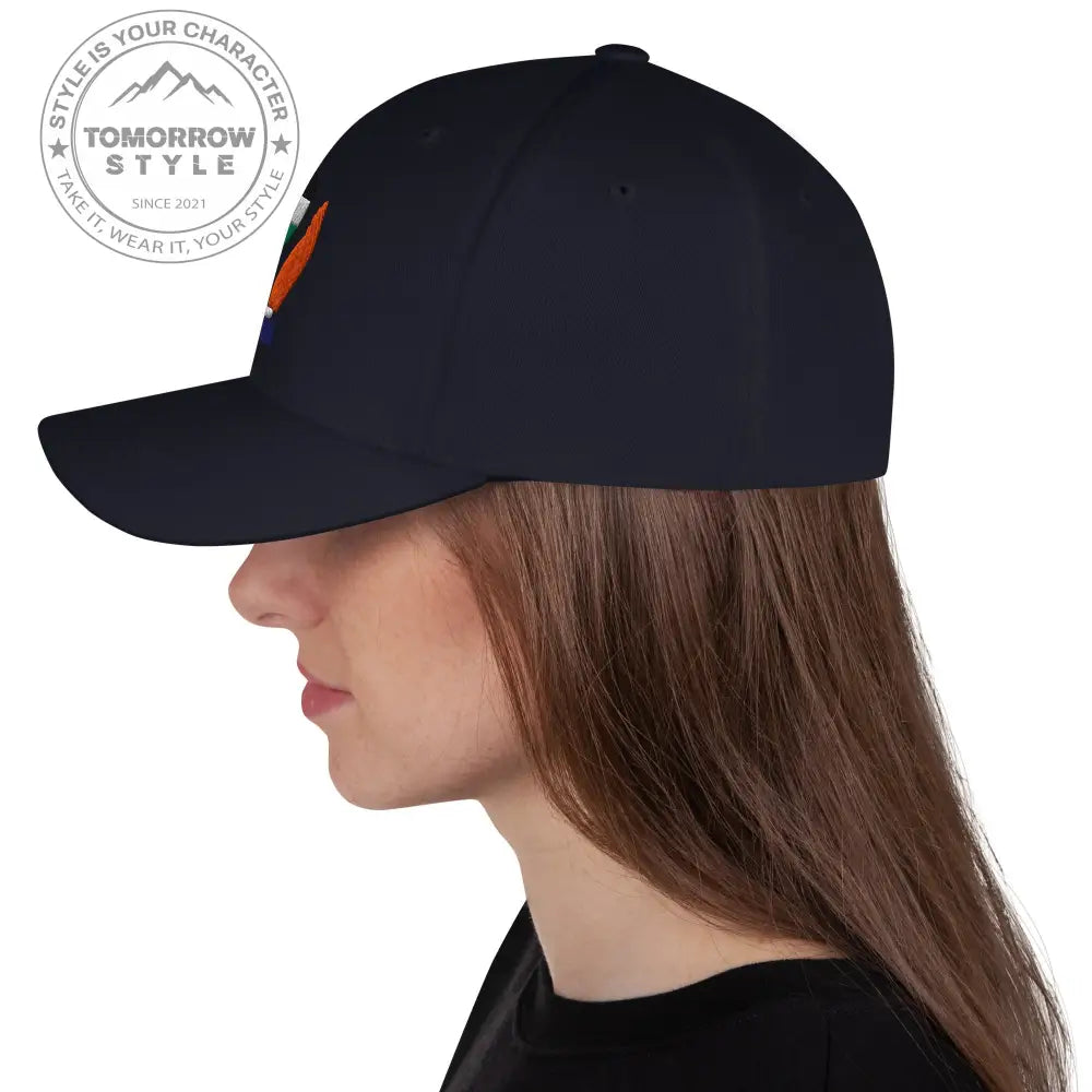 Bestickte Structured Twill Cap mit palästinensischer Flagge - Tomorrow Style