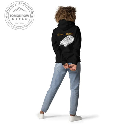 Bestickter Bundeswehrdienstgrad Hoodie (OSG) mit bedrucktem Leopardenmotiv für Herren und Damen - Tomorrow Style