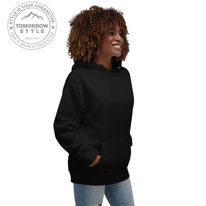 Bestickter Bundeswehrdienstgrad Hoodie (U) mit bedrucktem Leopardenmotiv hinten für Damen und Herren - Tomorrow Style