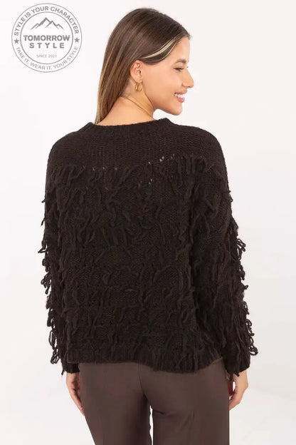 Bestickter Damenpullover „Chic Embroidery“ - Tomorrow Style