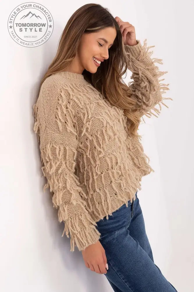 Bestickter Damenpullover „Chic Embroidery“ - Tomorrow Style