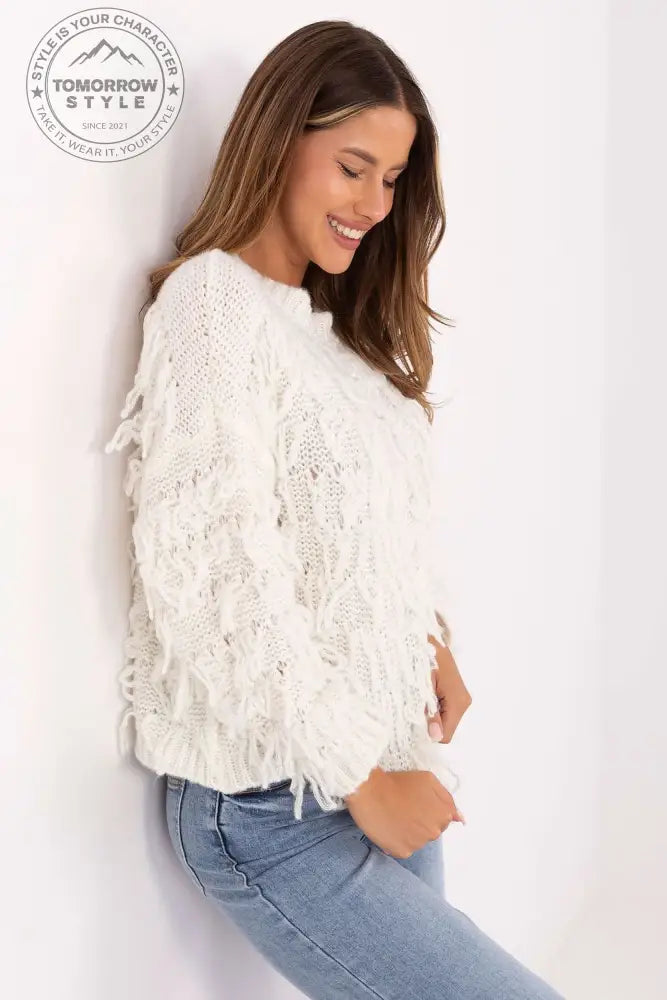 Bestickter Damenpullover „Chic Embroidery“ - Tomorrow Style